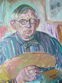 Self Portrait, oil, 1963
